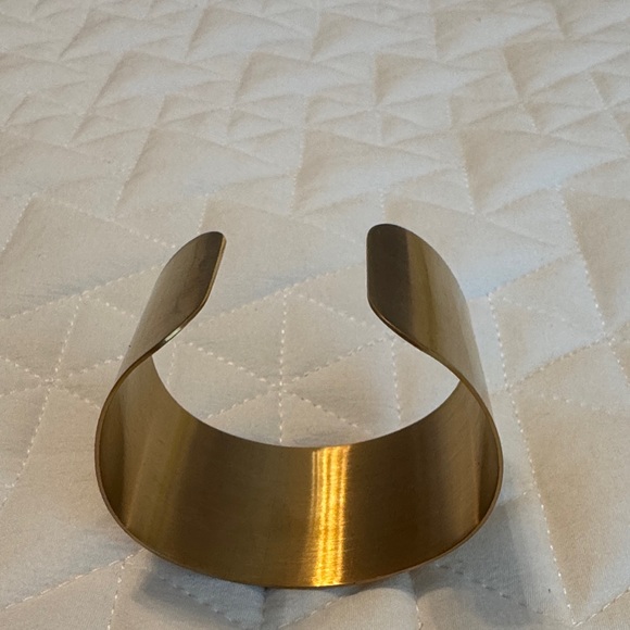 Gold Cuff Bracelet - Picture 2 of 4